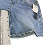 7 For All Mankind Seven  Powell Blue Knit Denim Shorts Sz 8 NWT Photo 4