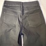 Quince Bella Stretch Patch pocket wide leg Black Cropped Jeans High Rise Utility Photo 12