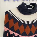 EUC | Free Assembly women’s turtleneck sweater dress wool blend — small Blue Photo 2