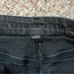 American Eagle  Jeans Women 8 Short Black Denim Stretch Crop High Rise 25” Inseam Photo 3