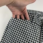 Old Navy TALL Black Gingham Checkered High Rise Pixie Pant 8T Photo 2