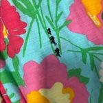 Lilly Pulitzer  ANTS FLORAL MULTICOLOR COTTON SHIFT MINI DRESS XS Photo 4