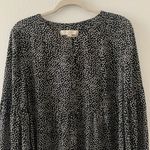 Ann Taylor LOFT Womens Size Medium Multicolor Polka Dot Polyester Blouse Photo 1
