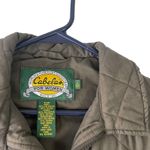 Cabela's  Women's Size Small Green Quilted‎ Outdoor Hunting Vest Photo 3