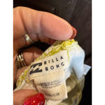 Billabong Women's Green & White Floral Crop Top S Photo 8