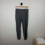 Spiritual Gangster  Women’s Grateful Embroidered Joggers in Grey Size S Photo 5