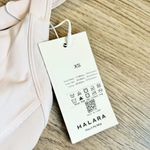 Halara U Neck Backless Cut Out Ribbed 2-in-1 Side Pocket Mini Dress Tennis NWT Photo 4