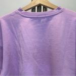 We Wore What Cropped Sweatshirt in Lilac Photo 6