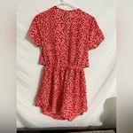 Princess Polly NWT Virgo Tie Front Romper Red size 8 Photo 5