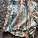 Briggs New York  |  Blue and Orange Striped Shorts Estilo style Photo 6