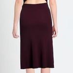 IRO Pilar Asymmetrical Burgundy Midi Dress Photo 1