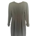 Morton Myles For The Warrens Elegant Black Long Sleeve Dress with Pearl Accents Size 10 Photo 1