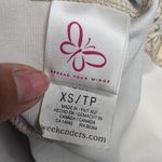 Vtg Y2K Weekenders Ivory Blue Leopard Print Longline Collared Duster Jacket XS Photo 4