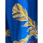 Flying Tomato Royal Blue Flower Detail High Low Ruffle Off Shoulder Dress S Photo 4