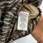 Anthropologie  Eri + Ali Kasi animal print shimmer top size small Photo 4