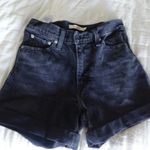 Levi's Rolled 80s Mom Denim washed shorts Photo 1
