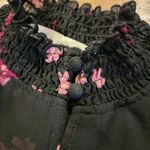 Rachel Roy floral print smocked chiffon Longsleeve elastic Waist mini Dress 2 Pink Photo 7