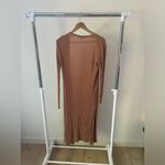 Lovers + Friends  Brown Slit Long Cardigan Size‎ XS Photo 4