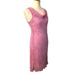 Hillard & Hanson Hillary & Hanson Barbie pink chiffon midi sleeveless dress Photo 3