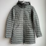 Lululemon Pack it Down Jacket *Long Grey Sage Size 4 Small Goose Down 700 Photo 0