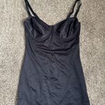 Hanes Women’s Black Tummy Control Shapewear Dress Size Large 36 D Photo 0