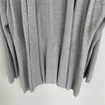 Allison Daley  Open Knit Grey Cardigan Size Large  Photo 2
