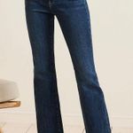 Garnet Hill 28 Bootcut Bleached Tie dye Jeans Photo 6