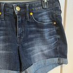Mossimo Supply Co Mossimo Women’s High Waist Midi Dark Denim Shorts Size 2 Photo 2