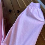 Vintage Movie Star Pink House Coat Robe Size Medium Ruffled Flower Embroidered Photo 1