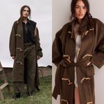 Free People  Alma Duffle Coat in Beech XS Photo 1