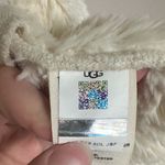 UGG  Abriana Sherpa Shawl Cardigan Heather White Medium Photo 6