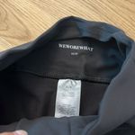 We Wore What  chocolate brown lace up leggings Photo 4