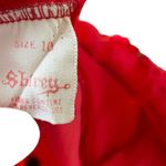 Shirey Vintage 60s Red Elegant Ruffle Lingerie Intimates Evening Midi Dress Size 10 Photo 6
