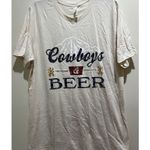 Canvas~ “Cowboys & Beers” T Photo 0