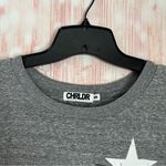 CHRLDR Gray Star Graphic Short Sleeve Crewneck T Shirt Size M Size M Photo 3