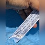 ZARA  Women's Soft Bright Blue Knit Cropped Sweater NWT Photo 12