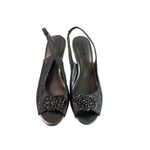 Karen Scott Breena Sling Back Peep Toe Heels Photo 1