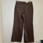 Judy Blue NWT High Rise Brown Retro Wide Leg Jeans Front Patch Pocket Women 14W Photo 7