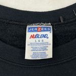 Jerzees I Like Hot Cocoa With DJ Marshmellow Holiday Black Crewneck Sweatshirt Adult L Photo 2