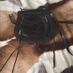 Rebecca Minkoff Black Black Small Vanity Saddle in Black 100% Authentic leather Photo 3