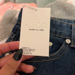 Baggy Denim Wide Jeans Blue Photo 4