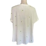 Vintage X America White Cotton Blend Pineapple Shirt Size XL NWOT Photo 1