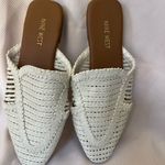 Nine West Cream Woven Mules Photo 5