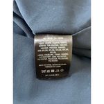 Anthropologie Floreat Blue Crushed Velvet Shirt Dress Size Large Photo 4