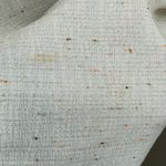 Vintage 80s Whirlaway Frocks Cream Slub Corporate Office Business Dress Size 12 Tan Photo 8