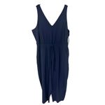 Athleta NWT  Avenue Jumpsuit in Navy Blue Photo 3