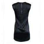 Helmut Lang  Black Textured Mini Dress Photo 3