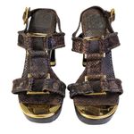 Tory Burch  Karmen Sandals GUC $269 Size 8.5M   S3537 Photo 3