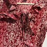 Laura Scott NWOT  Ruffle Blouse Stretchy XL Photo 4