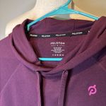 Peloton Women's Long Sleeve Hooded Sweatshirt Burgundy Size S Photo 1
